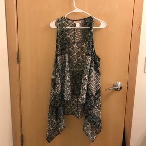 Sleeveless Kimono